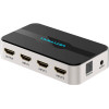 Vention Switch Hdmi 4K 3 In 1, Audio/AUX/f/ port, 60Hz, 3D /black/