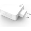XO 220V 100W, USB-A + 2xUSB-C, GaN, White - CE14
