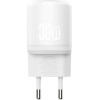 XO 220V 30W, USB-A + USB-C + Cable Type-C -Type-C, L151 /white/