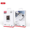 XO 220V 30W, USB-A + USB-C, Transparent Series - Brown - CE05