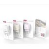 XO 220V 30W, USB-C + USB-A, Beige - L149