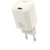 XO 220V 30W, USB-C, Cable C-C, Beige - L148