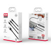 XO Cable 3 In 1 USB-A To Lightning+Type-C+Micro USB, , 1.2 m, 40W, 4A, NB-Q191 /black/