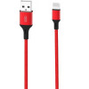 XO Cable USB-A - Lightning, 2 m, 2A, NB143 /red/