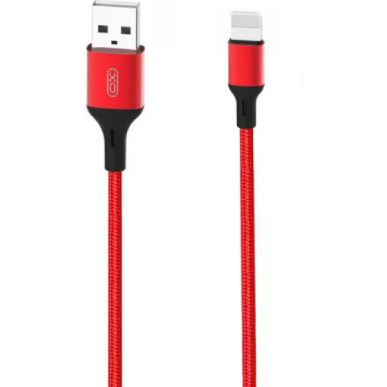 XO Cable USB-A - Lightning, 2 m, 2A, NB143 /red/