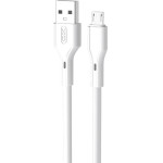 XO Cable USB-A - Micro, 1 m, 2.4A, NB230 /white/