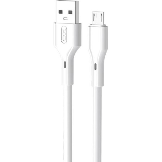 XO Cable USB-A - Micro, 1 m, 2.4A, NB230 /white/