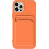 XO Case Tpu With Card Slot Apple Iphone 15 Pro Max /orange/