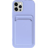 XO Case Tpu With Card Slot Apple Iphone 15 Pro Max /purple/
