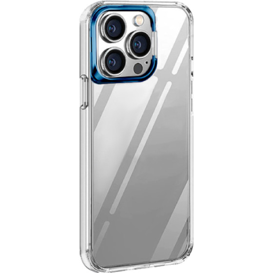 XO Case Tpu With Hidden Stand Apple Iphone 15 /blue/