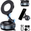XO Holder Magnetic Suction cup, Manual Locking With Vacuum C169 /black/