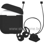 XO Silicone Case For Airpods 1/2 /black/