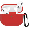XO Silicone Case For Airpods Pro With Hook /red/