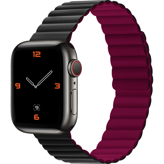 XO Strap For Apple Watch 38/40/41mm, Silicon Magnetic /black/red/