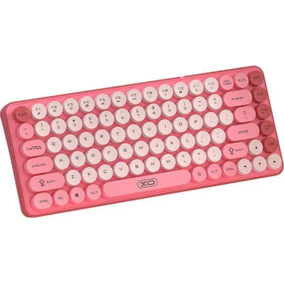 XO Wireless Keyboard, Pink - KB-12