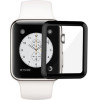 3D Tempered Pet Glass for Apple Watch, 45mm /black/ OEM