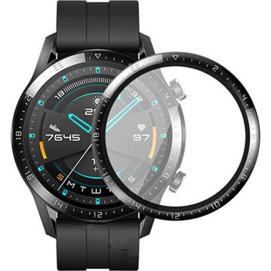 3D Tempered Pet Glass for Huawei Watch 4 Pro, 48mm /black/ OEM