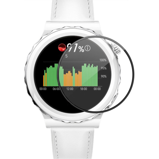 3D Tempered Pet Nano Huawei GT3 Pro, 43mm /black/ OEM