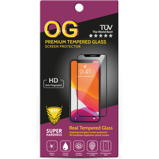 Og Tempered Glass for Honor X8 5G/Honor 70 Lite /black/ OEM