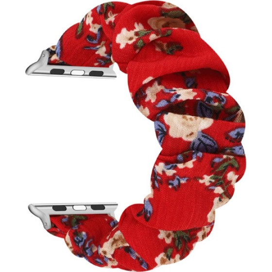 Strap For Apple Watch 38/40/41mm, Skrunchie /red/ OEM