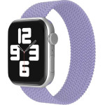 Strap For Apple Watch 42/44/45/49mm, Braided Solo Loop, M /Light Purple/ OEM