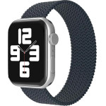 Strap For Apple Watch 42/44/45/49mm, Braided Solo Loop, S /Characoal blue/ OEM