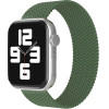 Strap For Apple Watch 42/44/45/49mm, Braided Solo Loop, S /Gunmetal green/ OEM
