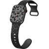 Strap For Apple Watch 42/44/45/49mm, Leopard Pattern Strap /Black/ OEM