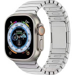Strap For Apple Watch 42/44/45/49mm, Link Metal Bracelet /Silver/ OEM
