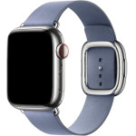 Strap For Apple Watch 42/44/45/49mm, Modern Magnetic Buckle, Textile /Marble blue/ OEM