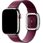 Strap For Apple Watch 42/44/45/49mm, Modern Magnetic Buckle, Textile /burgundy/ OEM