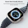 Strap For Apple Watch 42/44/45/49mm, Ocean Band, two-faced? /Mist Blue + Starlight/ OEM