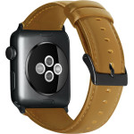 Strap For Apple Watch 42/44/45/49mm, Retro Leather Strap /ochre/ OEM