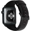 Strap For Apple Watch 42/44/45/49mm, Retro Leather Strap /black/ OEM