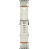 Strap For Apple Watch 42/44/45/49mm, Rubber Silicone Bracelet, Silicon /starlight/ OEM