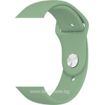 Strap For Apple Watch 42/44/45/49mm, Silicon Simple Strap, M/L /green/ OEM