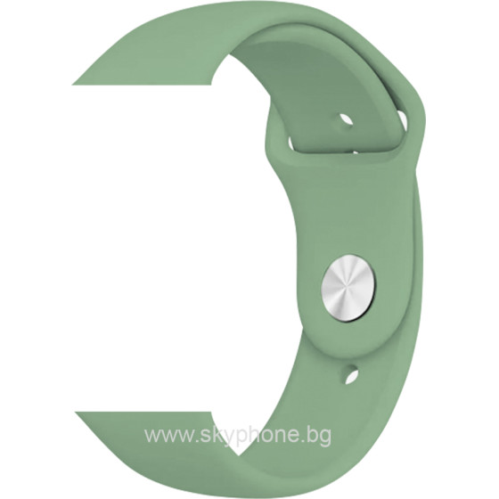 Strap For Apple Watch 42/44/45/49mm, Silicon Simple Strap, M/L /green/ OEM