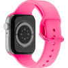 Strap For Apple Watch 42/44/45/49mm, Silicon Simple2 Strap /Hot pink/ OEM