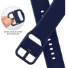 Strap For Apple Watch 42/44/45/49mm, Silicon Simple2 Strap /Hot pink/ OEM