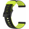 Strap For Apple Watch 42/44/45/49mm, Sunnto Sport Strap /Black - Neon/ OEM