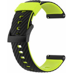 Strap For Apple Watch 42/44/45/49mm, Sunnto Sport Strap /Black - Neon/ OEM
