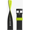 Strap For Apple Watch 42/44/45/49mm, Sunnto Sport Strap /Black - Neon/ OEM
