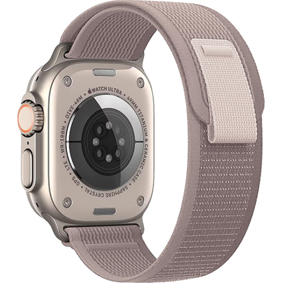Strap For Apple Watch 42/44/45/49mm, Trail Loop /Pink sand/ OEM