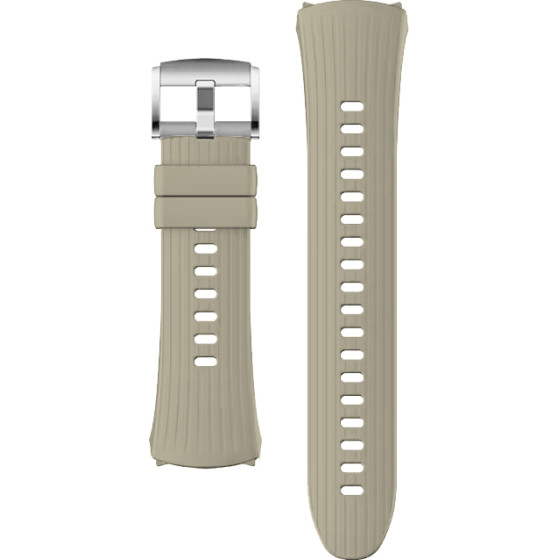 Strap For Huawei Watch 5 46mm, Silicone Fluoroelastomer, 22mm /gray/ OEM
