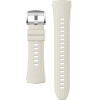 Strap For Huawei Watch 5 46mm, Silicone Fluoroelastomer, 22mm /Ivory white/ OEM