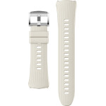 Strap For Huawei Watch 5 46mm, Silicone Fluoroelastomer, 22mm /Ivory white/ OEM