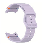 Strap For Samsung Watch 4/5/6/7, 20mm, Official Silicone Band, Silicon /Official purple/ OEM