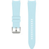 Strap For Samsung Watch 4/5/6/7, 20mm, Silicon Strap, Silicon /Light blue/ OEM