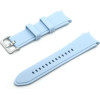 Strap For Samsung Watch 4/5/6/7, 20mm, Silicon Strap, Silicon /Light blue/ OEM