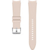 Strap For Samsung Watch 4/5/6/7, 20mm, Silicon Strap, Silicon /nude/ OEM
